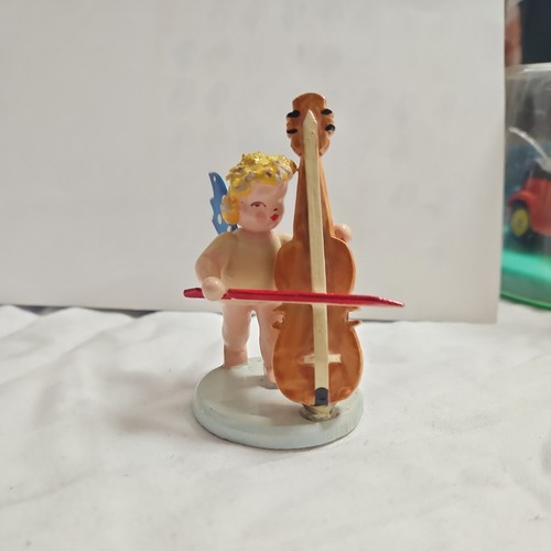 Steinbach engel holzfigur - , mit