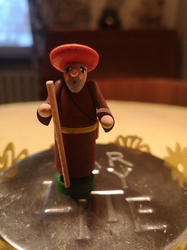 Erzgebirge sammelfigur mönch - sammelfigur,