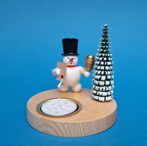 Teelichthalter schneemann bote - schneemann,