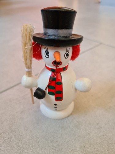 Ddr räuchermann schneemann - ddr,