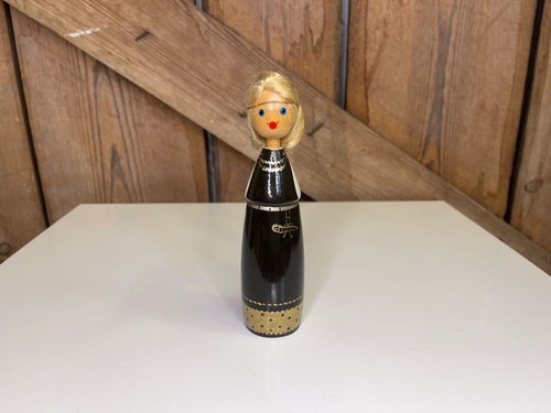 Vintage holzfigur dame - vintage, –