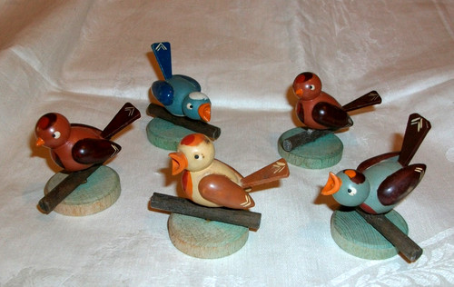 Alte vogelschar 5 - -, bunte