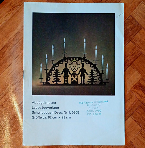 Abbügelmuster/Laubsägevorlag