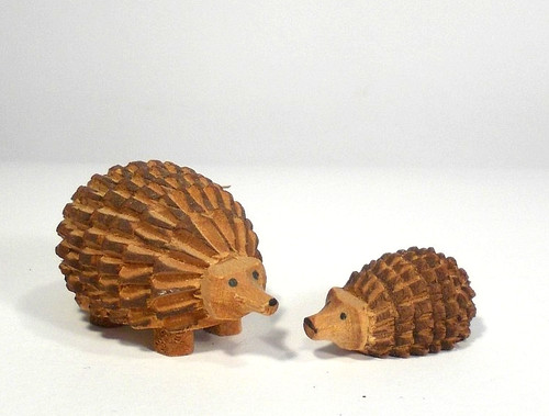Igel mutter mit baby - mutter,