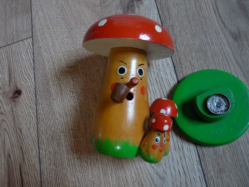 Großer ddr räucherfigur - ddr,