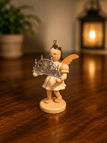 Blank erzgebirge engel figur - blank,