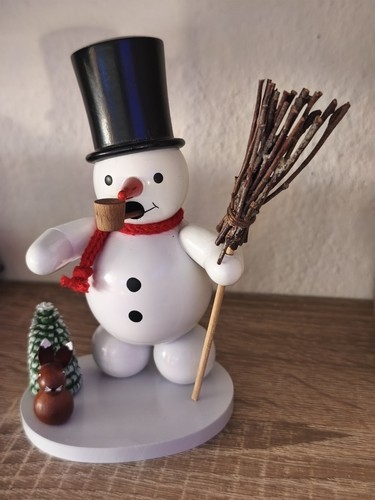 Räuchermann schneemann aus - räuchermann,
